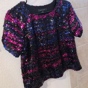 ADORABLE sequin top!